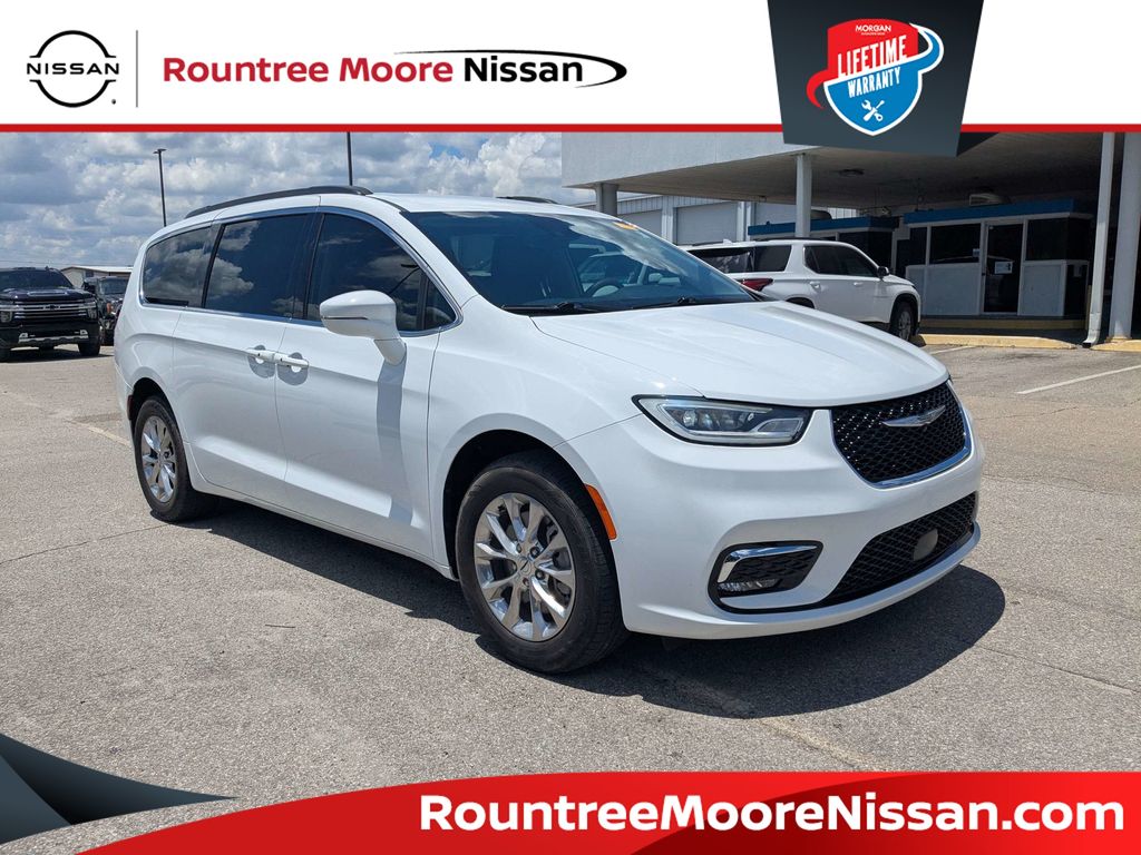 Bright White Clearcoat 2022 Chrysler Pacifica Touring L AWD Minivan All-Wheel Drive 9-Speed Automatic