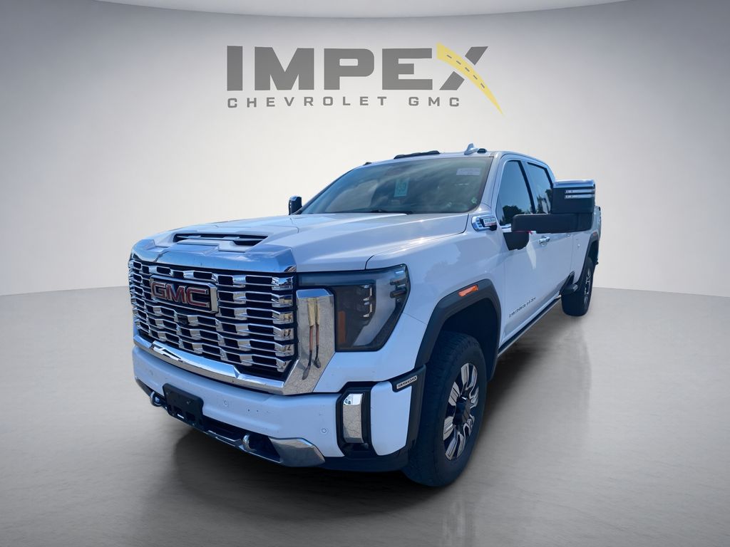 Summit White 2024 GMC Sierra 3500HD Pickup Truck Four-Wheel Drive Automatic