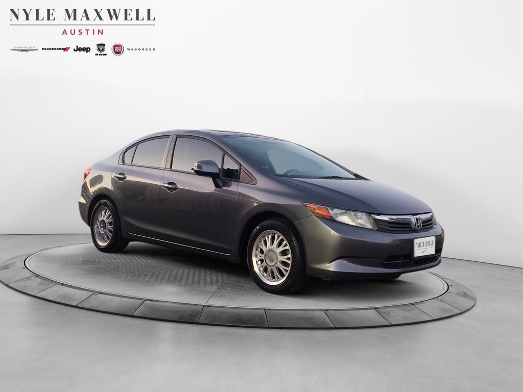 Used Car 2012 Honda Civic  Lx For Sale Under $10,000 In Austin, Texas