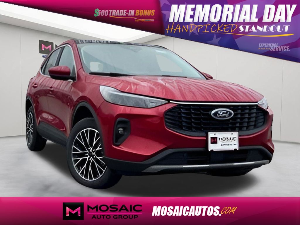 Rapid Red Metallic Tinted Clearcoat 2026 Ford Escape Hybrid Plug-in FWD SUV / Crossover Front-Wheel Drive Continuously Variable Transmission