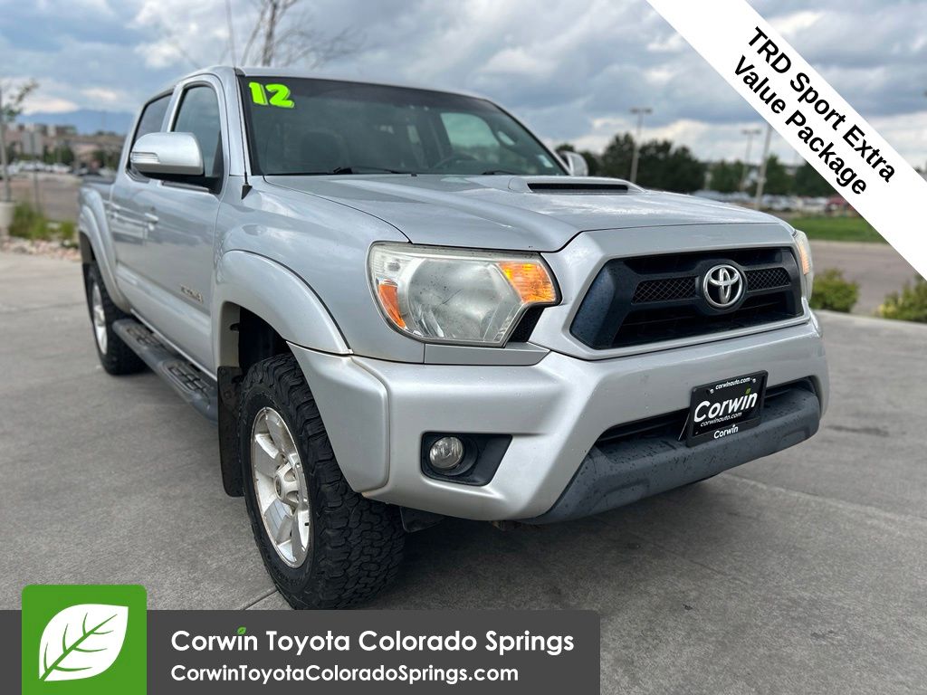Silver Streak Mica 2012 Toyota Tacoma Pickup Truck Four-Wheel Drive 5-Speed Automatic Overdrive