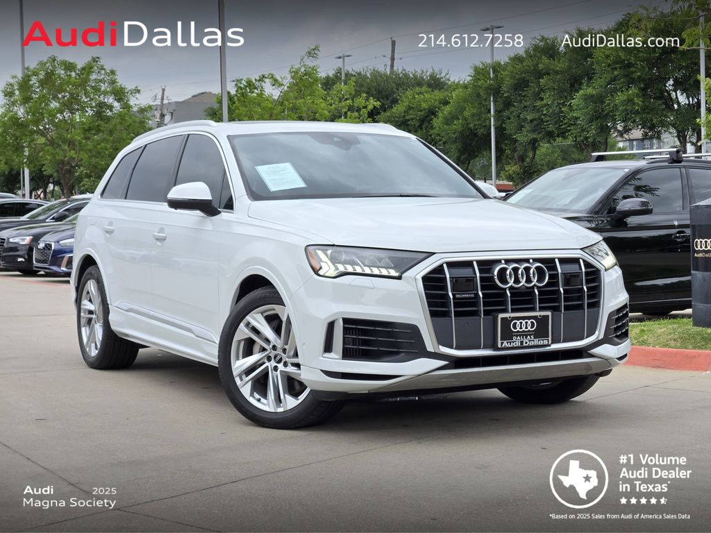 used 2021 Audi Q7 car, priced at $31,992