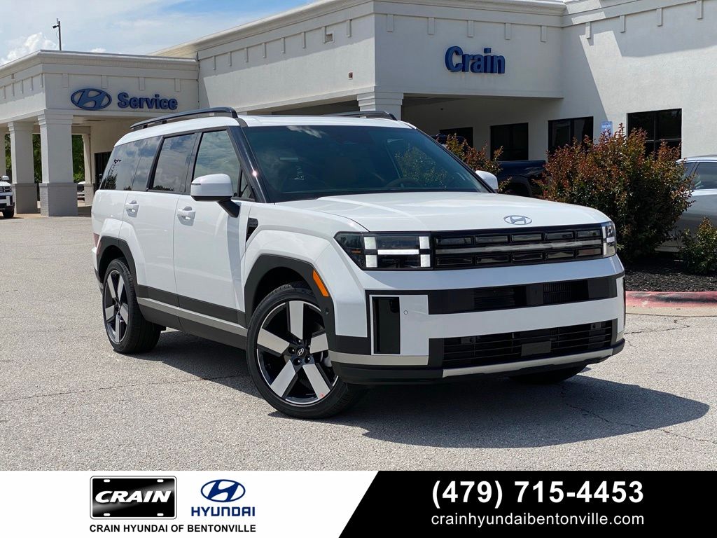 White 2026 Hyundai Santa Fe SUV / Crossover All-Wheel Drive 8-Speed Automatic