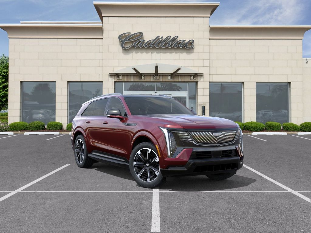 Black Cherry Tintcoat 2026 Cadillac Escalade IQ SUV / Crossover All-Wheel Drive 1-Speed Automatic