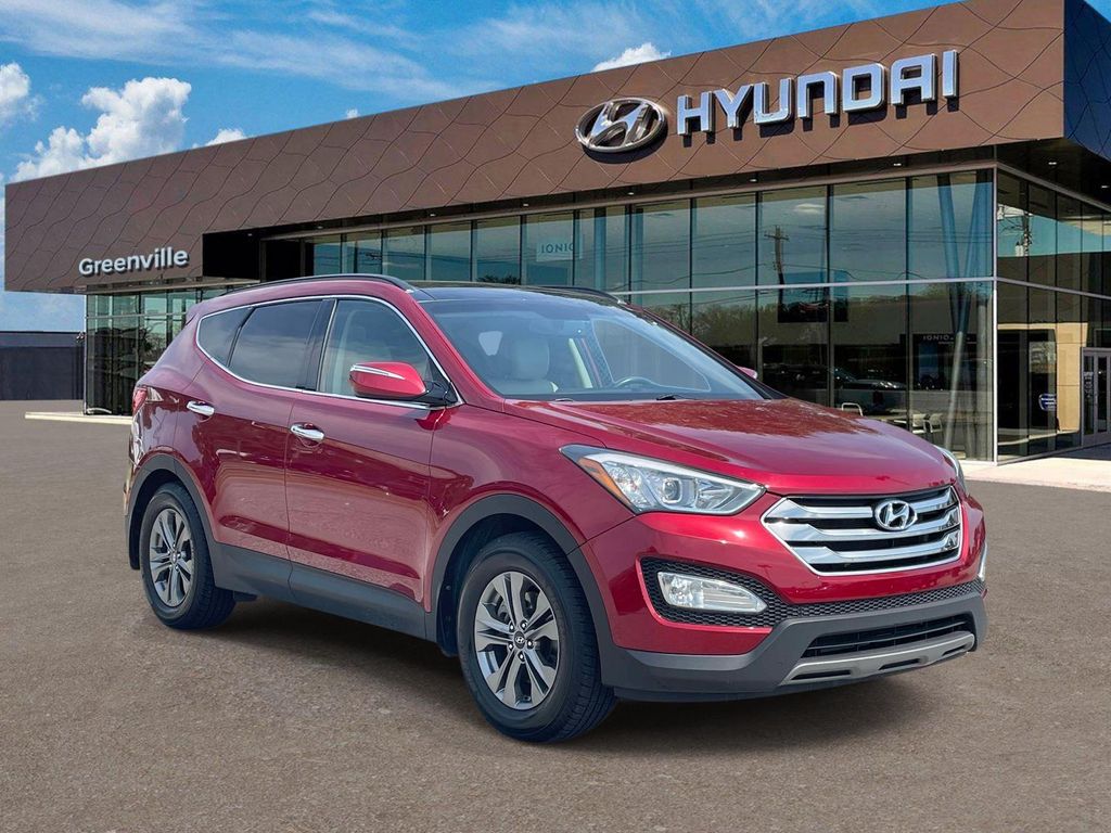 Serrano Red 2015 Hyundai Santa Fe Sport 2.4L Premium FWD SUV / Crossover 6-Speed Automatic