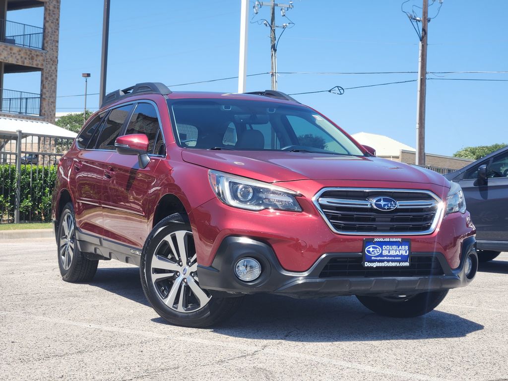 Crimson Red Pearl 2018 Subaru Outback Wagon All-Wheel Drive Continuously Variable Transmission