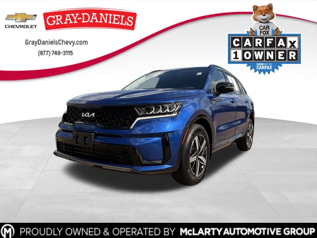 Sapphire Blue 2023 Kia Sorento S FWD SUV / Crossover Front-Wheel Drive 8-Speed Automatic