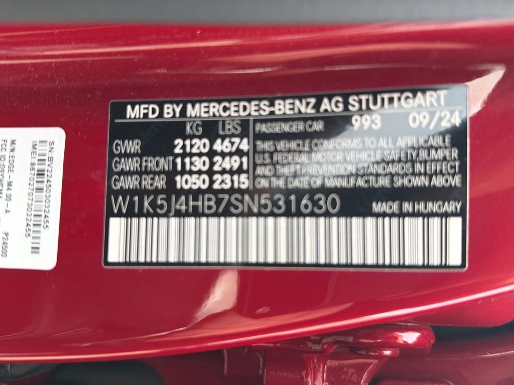 2025 Mercedes-Benz CLA CLA 250 Red at John Sisson Motors