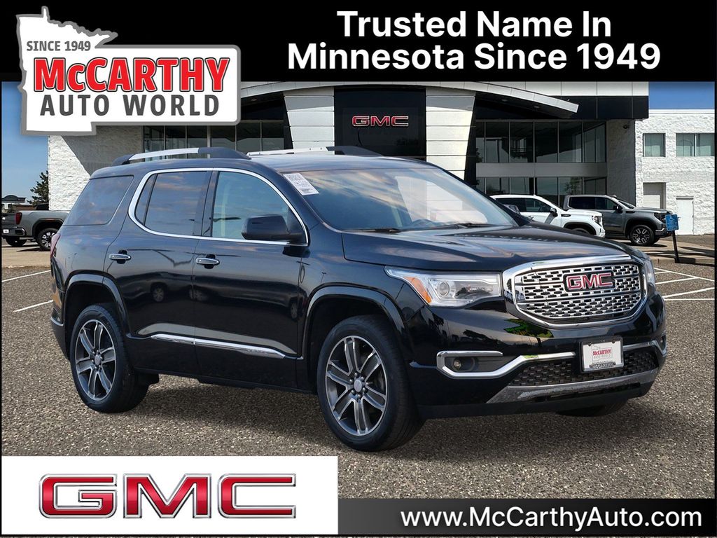 Black (Ebony Twilight Metallic) 2018 GMC Acadia SUV / Crossover Four-Wheel Drive 6-Speed Automatic