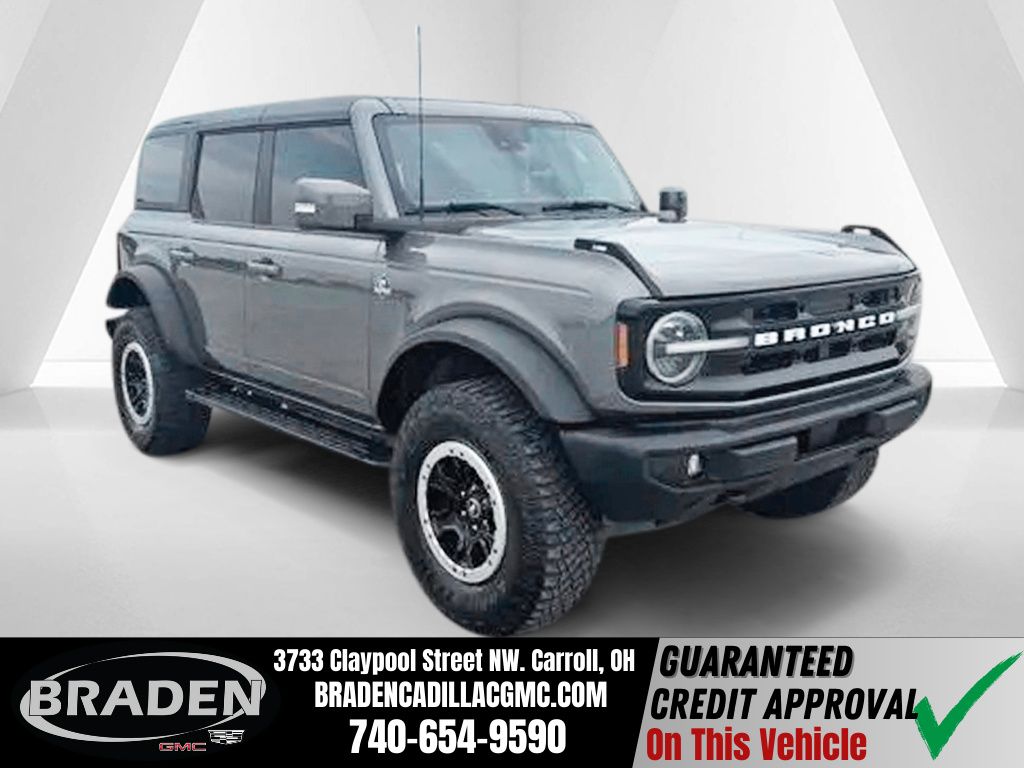 Carbonized Gray Metallic 2023 Ford Bronco SUV / Crossover Four-Wheel Drive Automatic