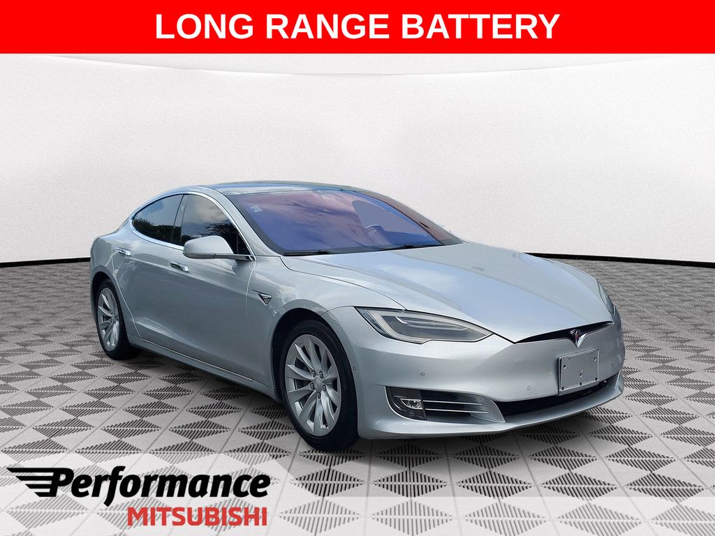 Gray 2018 Tesla Model S Sedan All-Wheel Drive 1-Speed Automatic