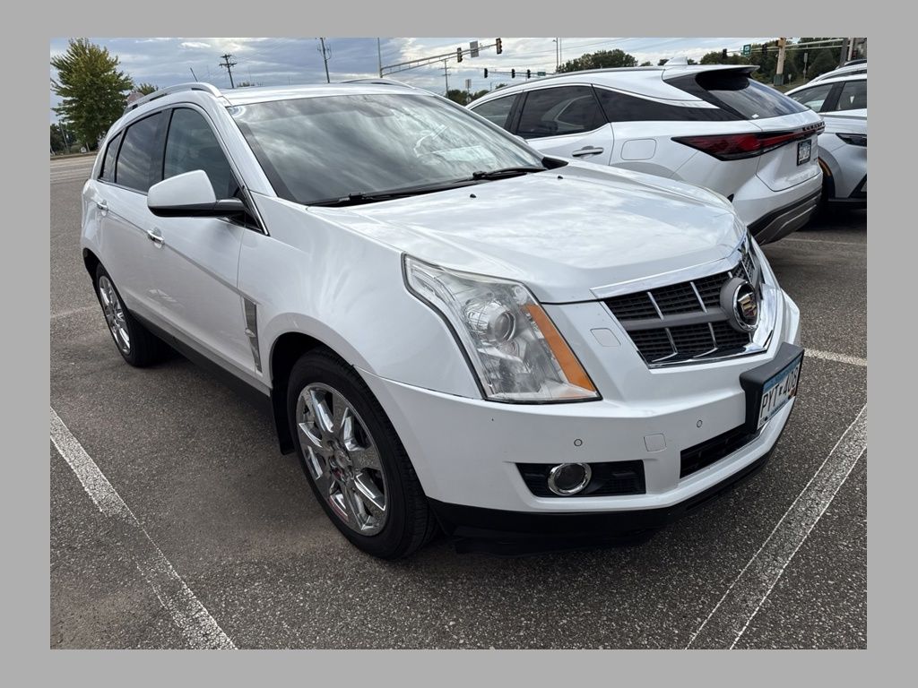 Gray (Platinum Ice Tricoat) 2012 Cadillac SRX SUV / Crossover All-Wheel Drive 6-Speed Automatic