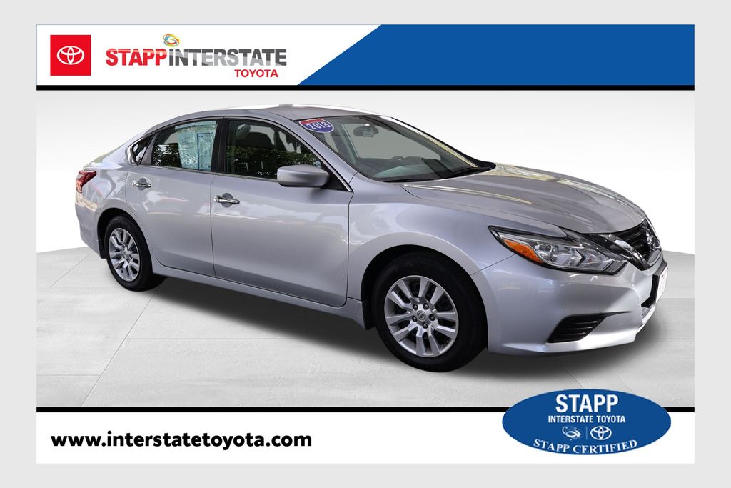 Brilliant Silver Metallic 2018 Nissan Altima Sedan Front-Wheel Drive Continuously Variable Transmission