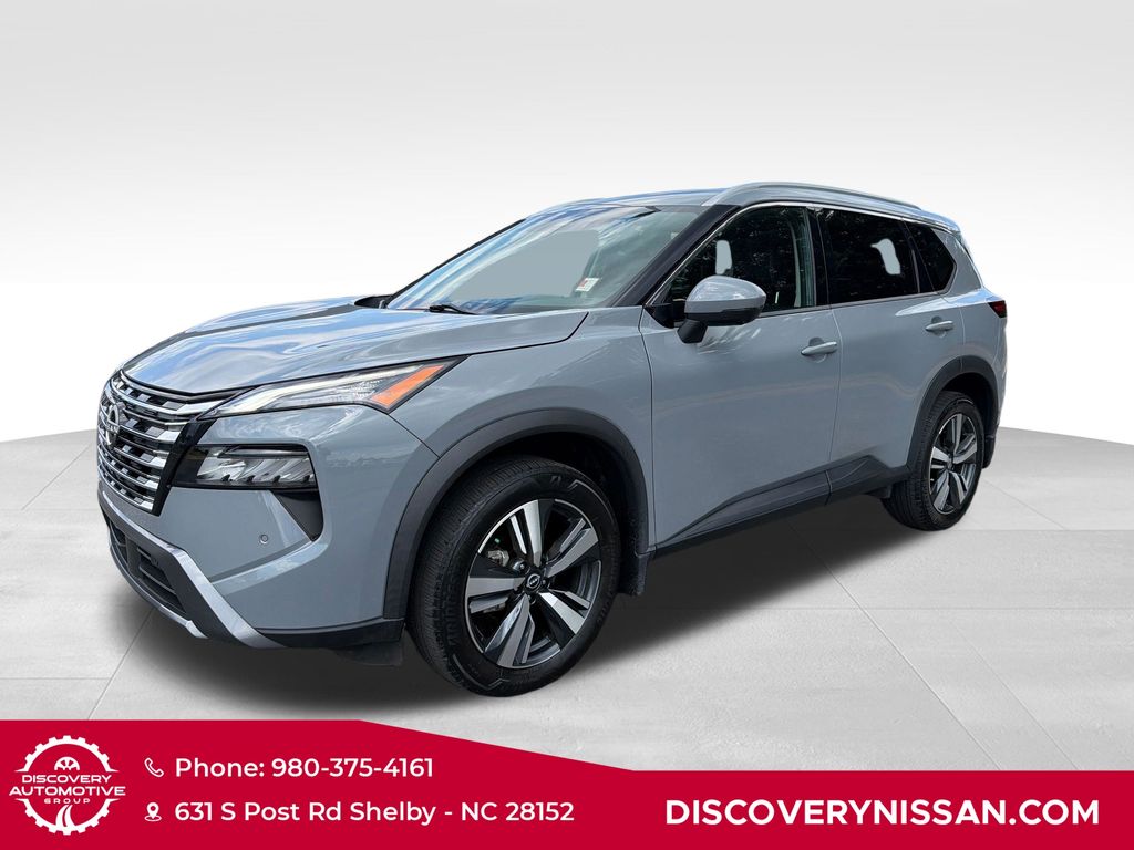 Boulder Gray Pearl 2024 Nissan Rogue SUV / Crossover All-Wheel Drive Continuously Variable Transmission