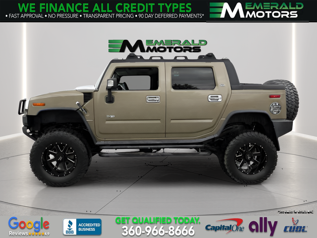 Desert Sand 2005 Hummer H2 SUT Base SUV / Crossover Four-Wheel Drive Automatic