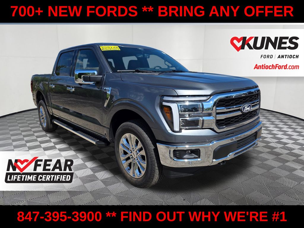 Carbonized Gray Metallic 2026 Ford F-150 Pickup Truck Four-Wheel Drive Automatic