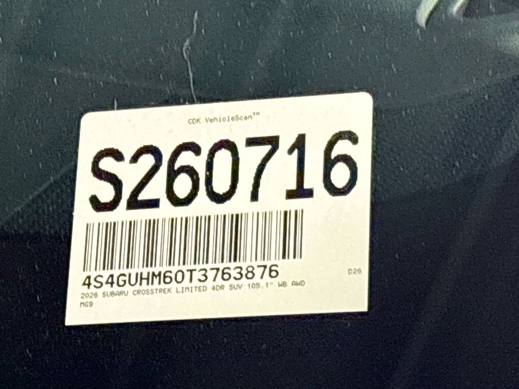 2026 Subaru Crosstrek Limited