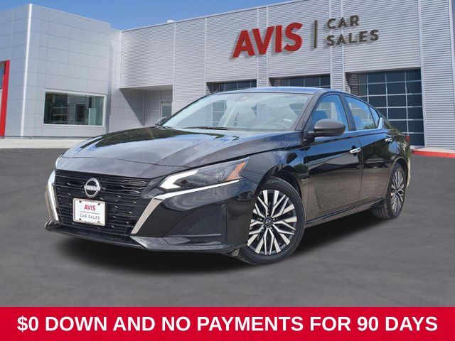 Super Black Clearcoat 2025 Nissan Altima Sedan Front-Wheel Drive Continuously Variable Transmission