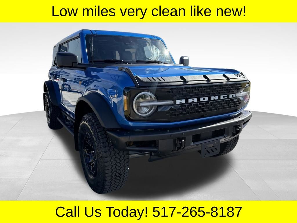 Velocity Blue Metallic 2025 Ford Bronco Badlands 4-Door 4WD SUV / Crossover Four-Wheel Drive Automatic