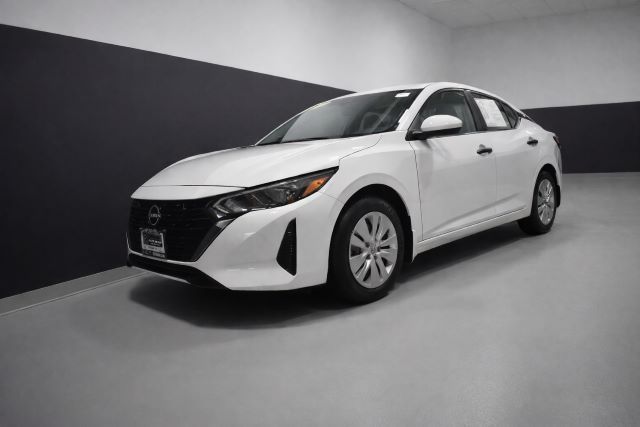 White (Fresh Powder) 2025 Nissan Sentra S FWD Sedan Front-Wheel Drive Continuously Variable Transmission