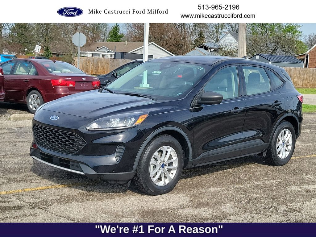 Black 2020 Ford Escape S FWD SUV / Crossover Front-Wheel Drive 8-Speed Automatic