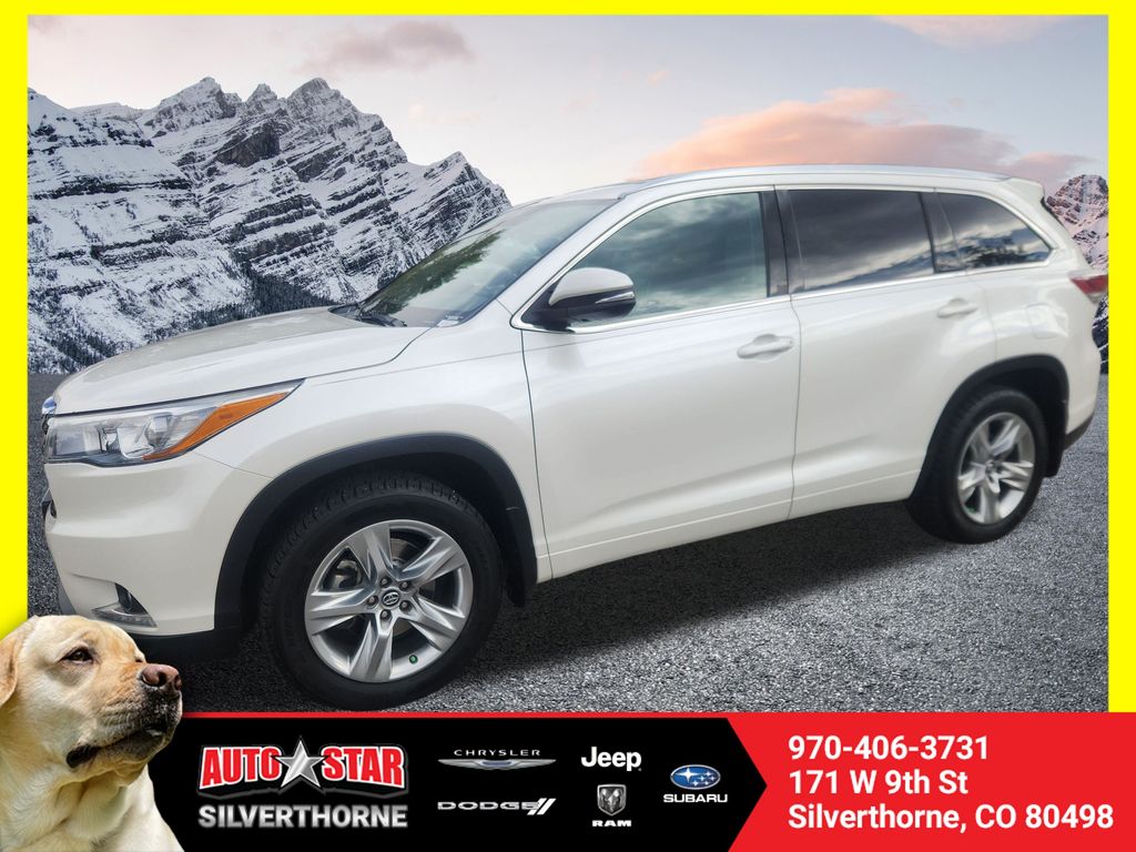 2016 Toyota Highlander Limited Platinum V6