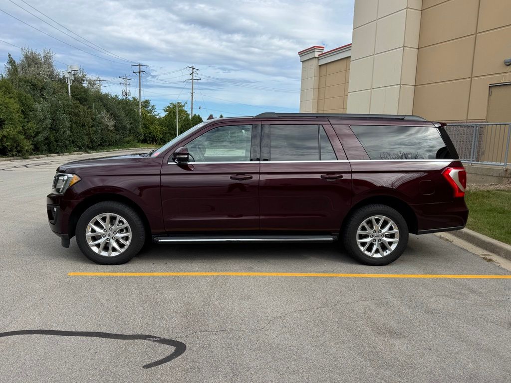 Used 2021 Burgundy Velvet Metallic Tinted Clearcoat Ford XLT image 7