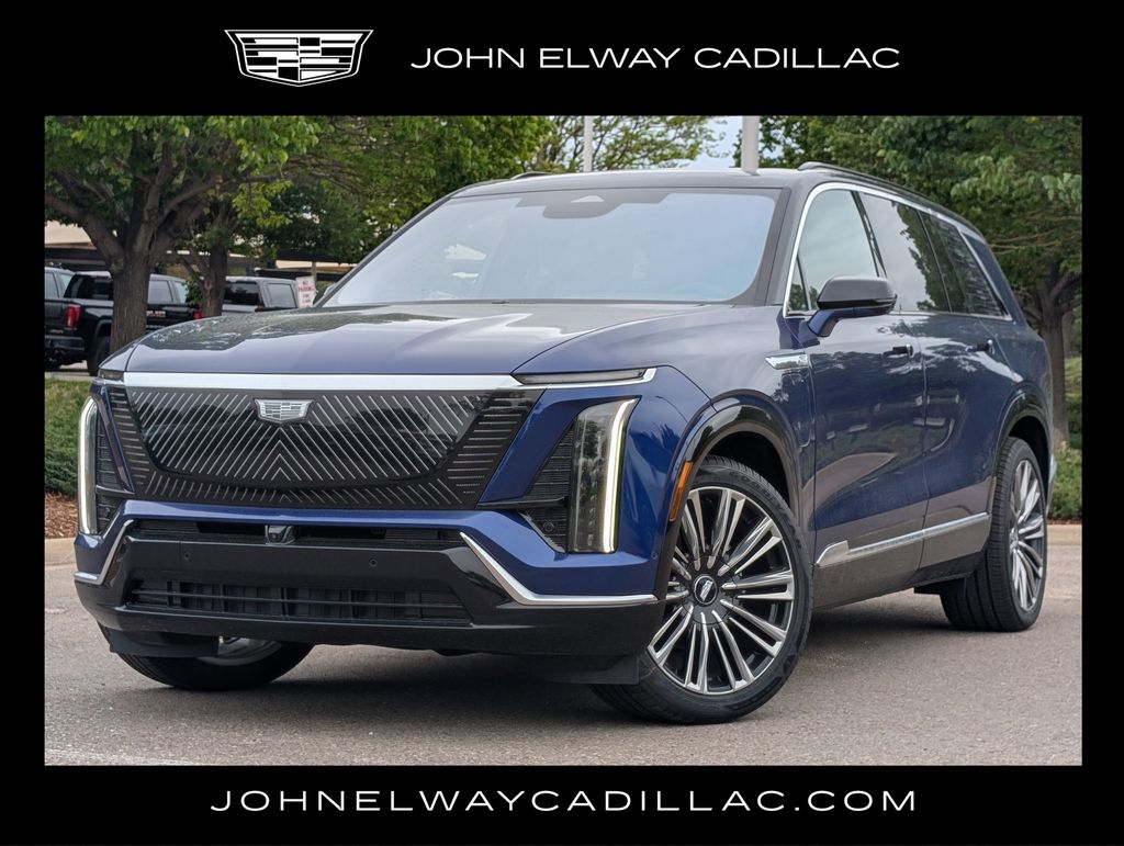 Opulent Blue Metallic 2026 Cadillac VISTIQ Premium Luxury AWD SUV / Crossover All-Wheel Drive 1-Speed Automatic