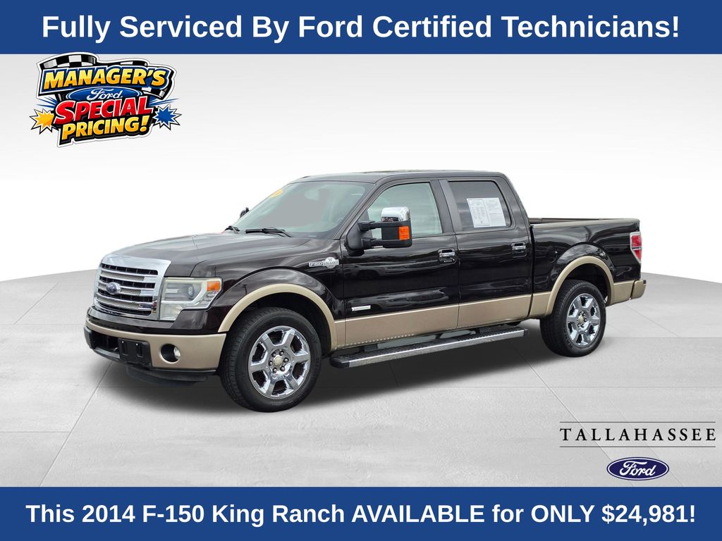 Kodiak Brown Metallic 2014 Ford F-150 King Ranch SuperCrew Pickup Truck 4X2 6-Speed Automatic