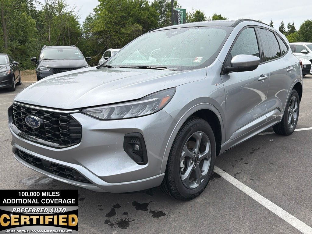 Silver Metallic 2023 Ford Escape ST-Line Select AWD SUV / Crossover All-Wheel Drive 8-Speed Automatic