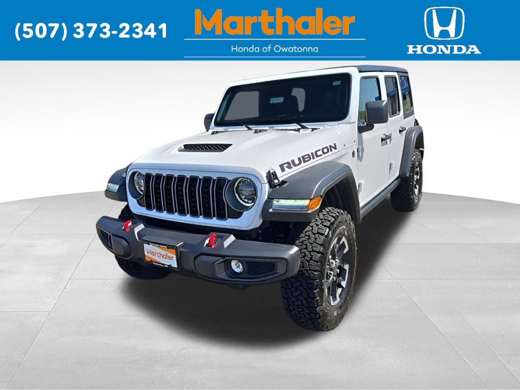Bright White Clearcoat 2026 Jeep Wrangler SUV / Crossover Four-Wheel Drive 8-Speed Automatic