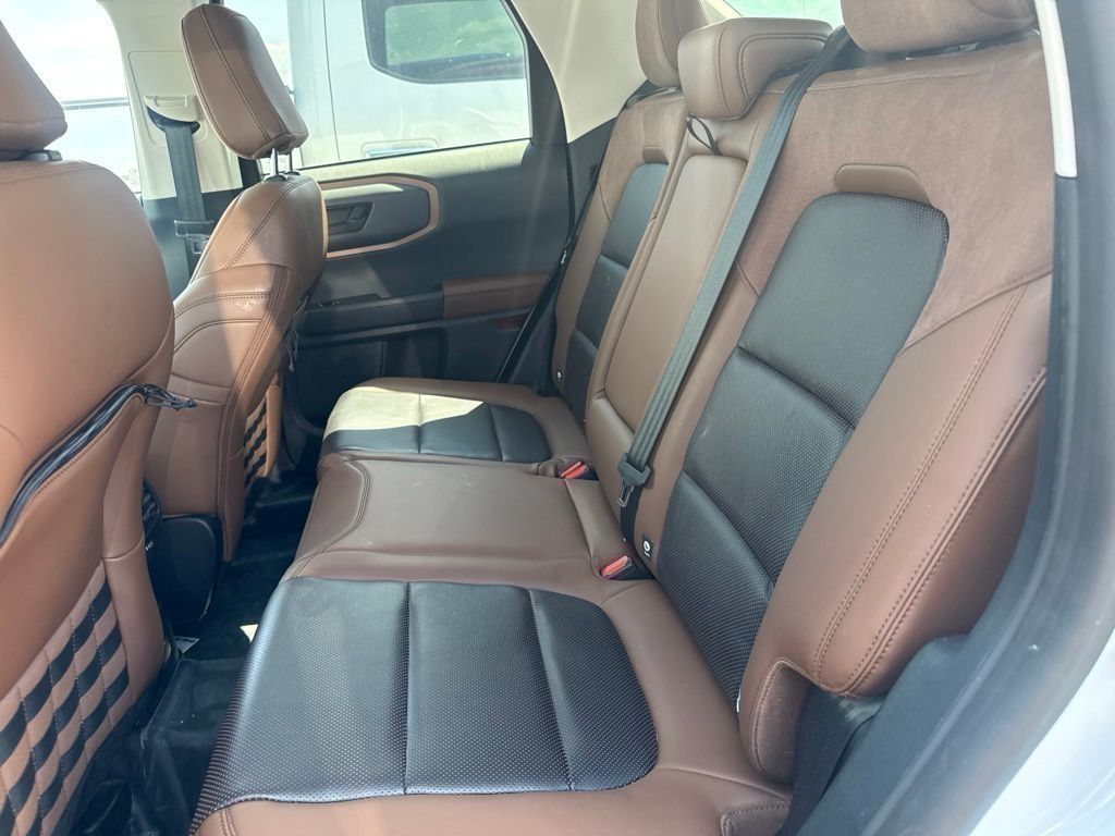 2024 Ford Bronco Sport Badlands White at Joe Myers Mazda Kia