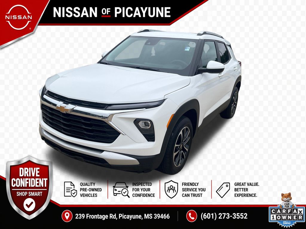 Summit White 2025 Chevrolet Trailblazer SUV / Crossover Four-Wheel Drive 9-Speed Automatic