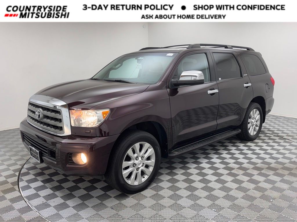 Red (Sizzling Crimson Mica) 2015 Toyota Sequoia SUV / Crossover Four-Wheel Drive 6-Speed Automatic