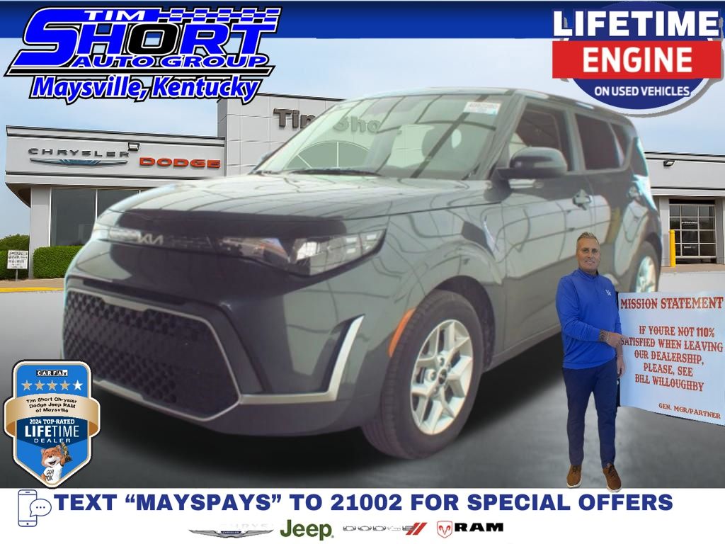 Gravity Gray 2025 Kia Soul SUV / Crossover Front-Wheel Drive Continuously Variable Transmission