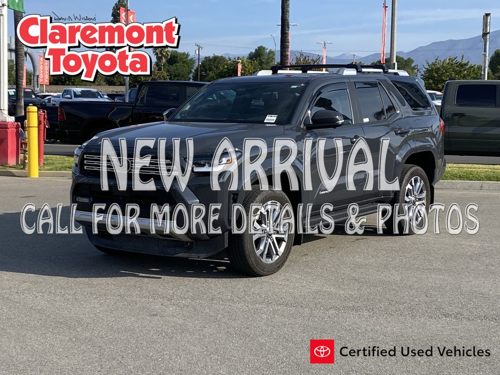 Underground 2025 Toyota 4Runner Limited 4WD SUV / Crossover All-Wheel Drive 8-Speed Automatic