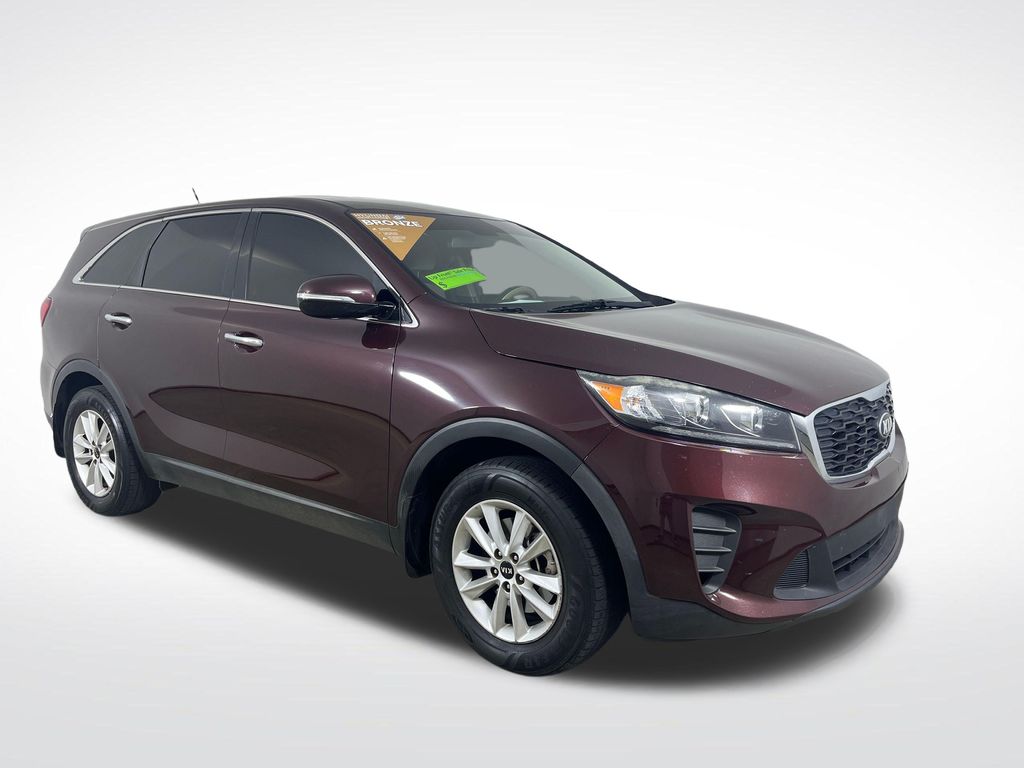 Red (Sangria) 2019 Kia Sorento LX FWD SUV / Crossover Front-Wheel Drive 6-Speed Automatic