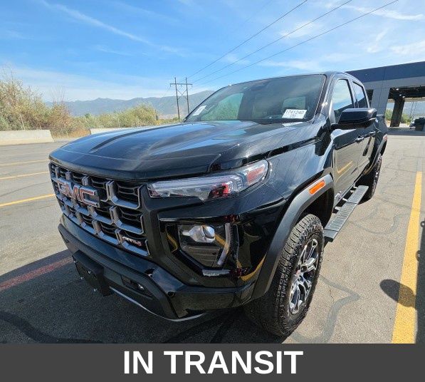 Onyx Black 2024 GMC Canyon Pickup Truck Four-Wheel Drive 8-Speed Automatic