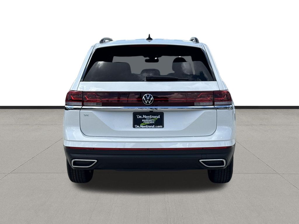 2026 Volkswagen Atlas 2.0T SE White at DeMontrond Auto Country