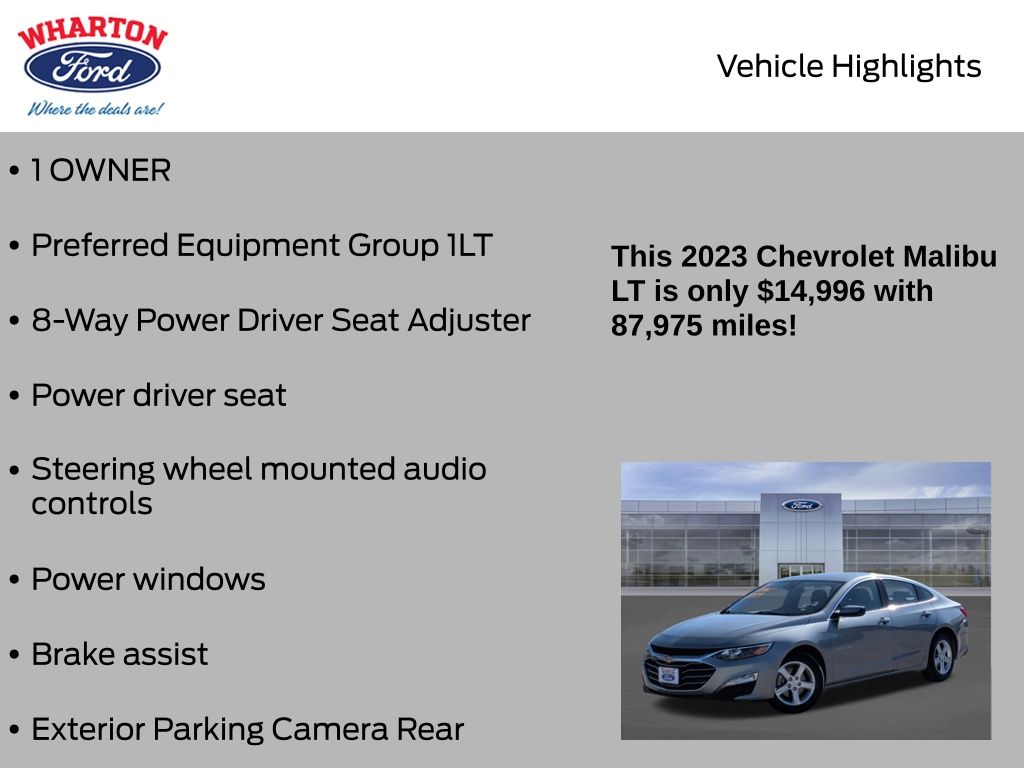 2023 Chevrolet Malibu LT - 4