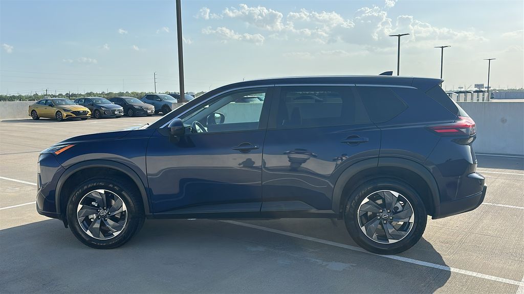 2025 Nissan Rogue SV Blue at South Houston Nissan