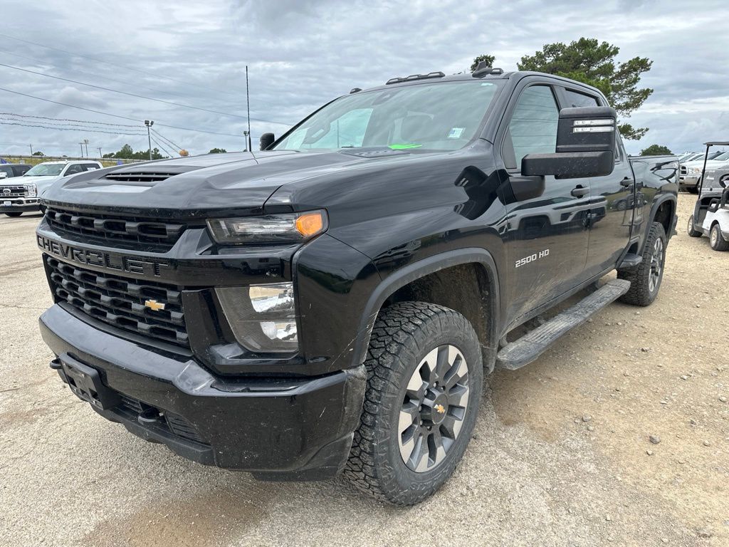 Black 2021 Chevrolet Silverado 2500HD Pickup Truck Four-Wheel Drive 6-Speed Automatic