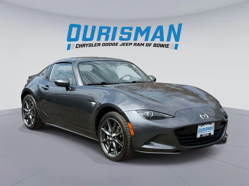 Machine Gray Metallic 2019 Mazda MX-5 Miata RF Grand Touring RWD Convertible Rear-Wheel Drive 6-Speed Automatic