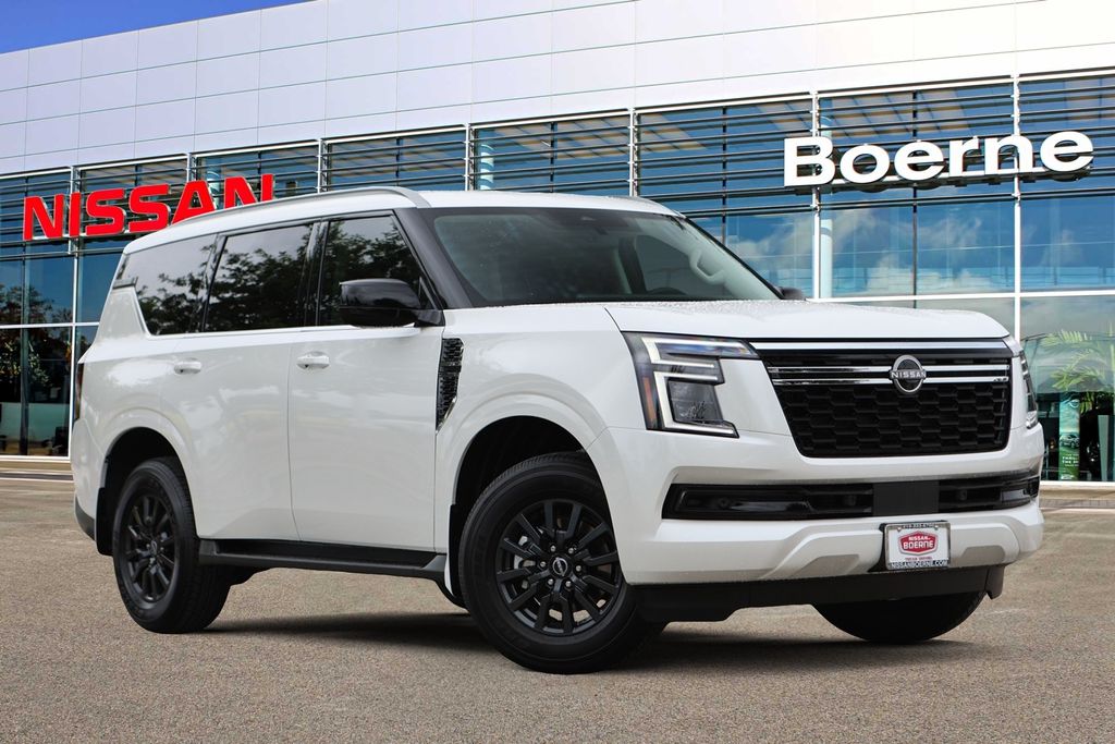 Aspen White Tricoat 2026 Nissan Armada SUV / Crossover 4X2 9-Speed Automatic
