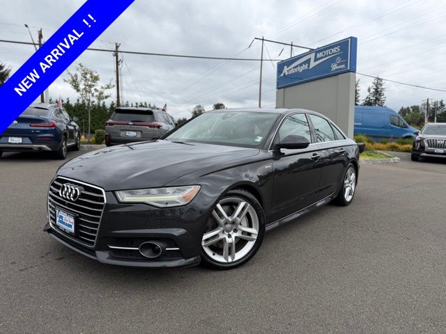 Gray Metallic 2016 Audi A6 Sedan All-Wheel Drive 8-Speed Automatic