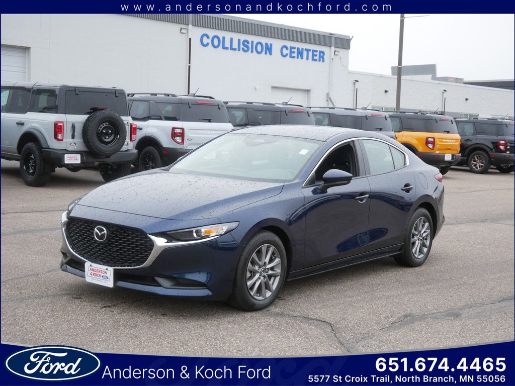 Deep Crystal Blue Mica 2024 Mazda MAZDA3 2.5 S Sedan FWD Sedan Front-Wheel Drive 6-Speed Automatic