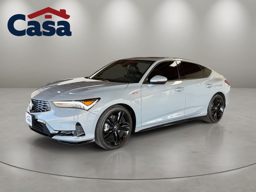 Platinum White Pearl 2026 Acura Integra Hatchback Front-Wheel Drive Continuously Variable Transmission