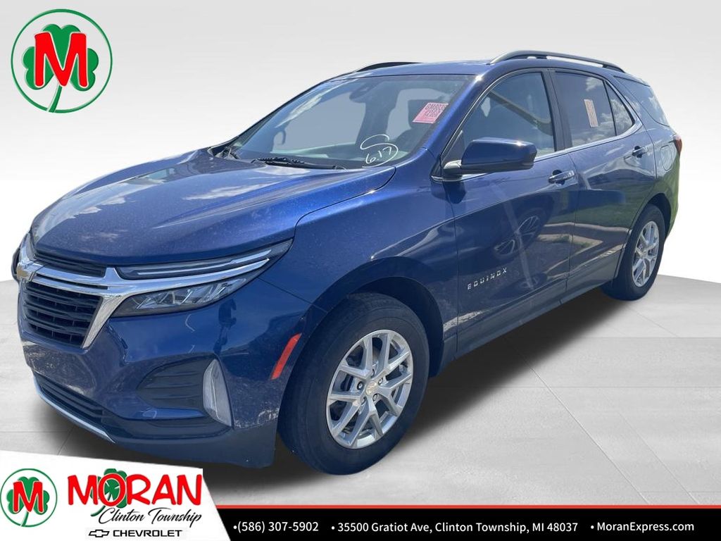 Blue 2023 Chevrolet Equinox SUV / Crossover Four-Wheel Drive 6-Speed Automatic Overdrive