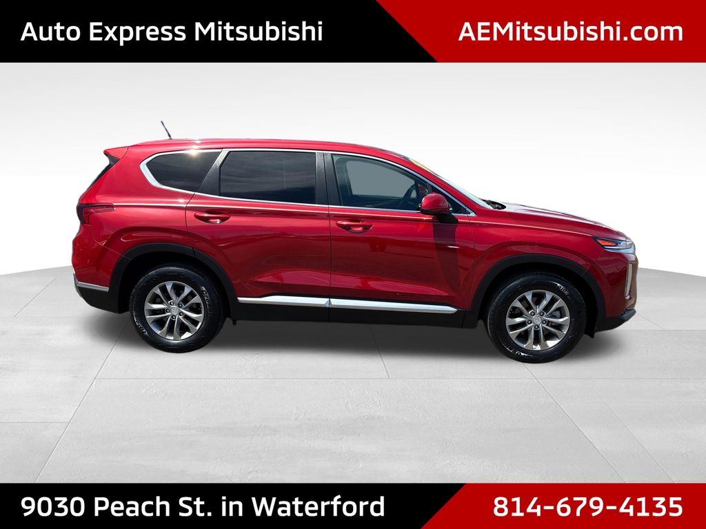 2019 Hyundai Santa Fe SE Red at Spitzer Acura