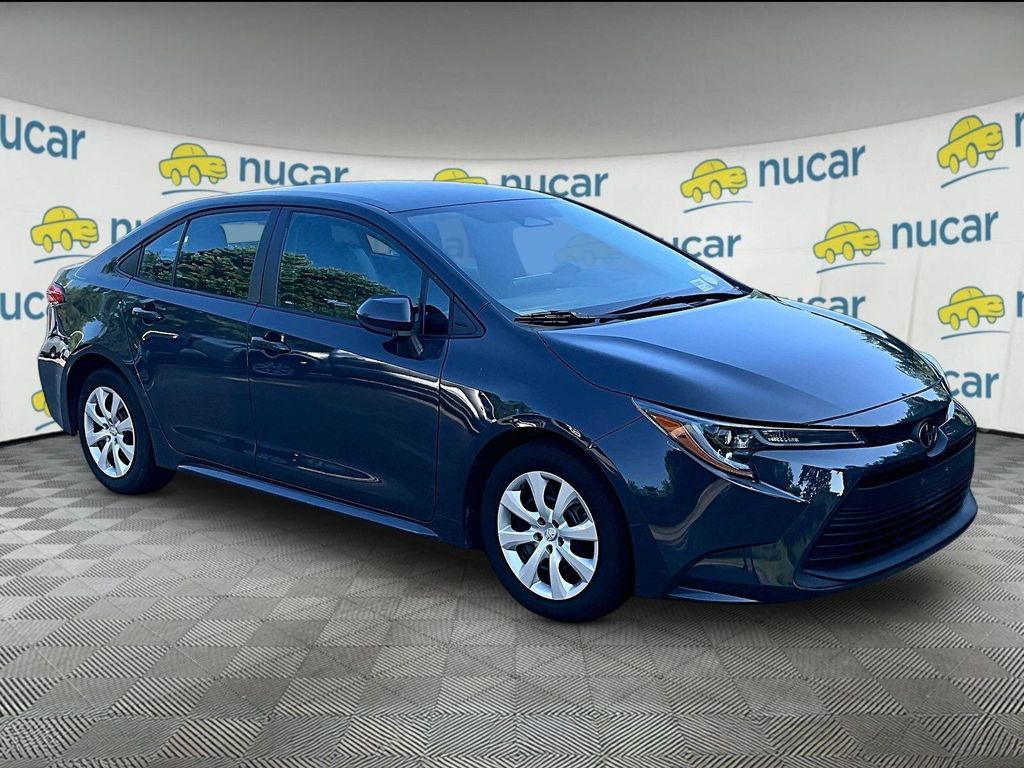 Gray 2024 Toyota Corolla Sedan Front-Wheel Drive Continuously Variable Transmission